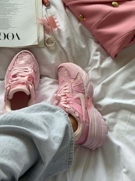 Кросівки Nike V2K Pink Flowers 22169-36 фото