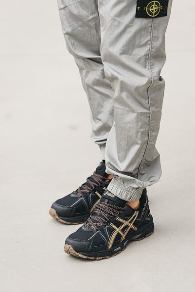 Кросівки Asics Gel-kahana 8 Retro Wear-Resistant Trail Black Brown 14941-41 фото