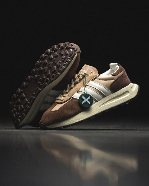 Кросівки Adidas Retropy E5 Brown Beige White 16825-40 фото