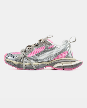 Кросівки Balenciaga 3XL Silver Pink 14793-36 фото