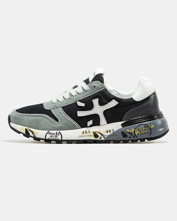 Кросівки Premiata Mick Black Grey White 20725-40 фото