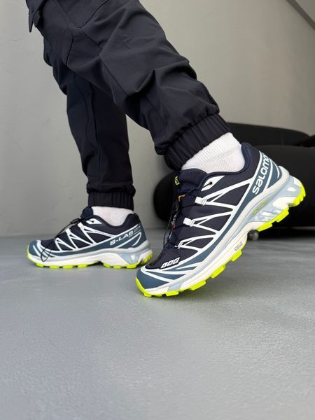 Кросівки Salomon XT-6 Lab Blue Green 20387-41 фото