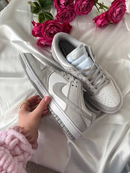 Кросівки Nike SB Dunk Low Grey White 18109-36 фото