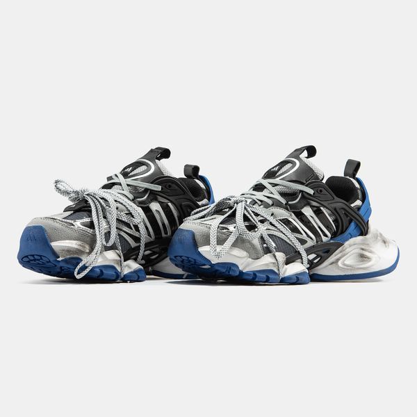Кросівки Adidas Vento XLG Grey Black Blue 24833-41 фото