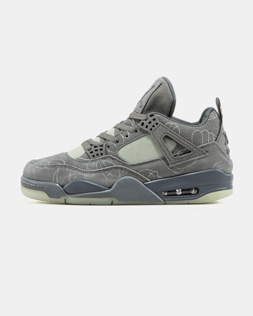 Кросівки Jordan 4 Retro Kaws"Grey" 14113-36 фото