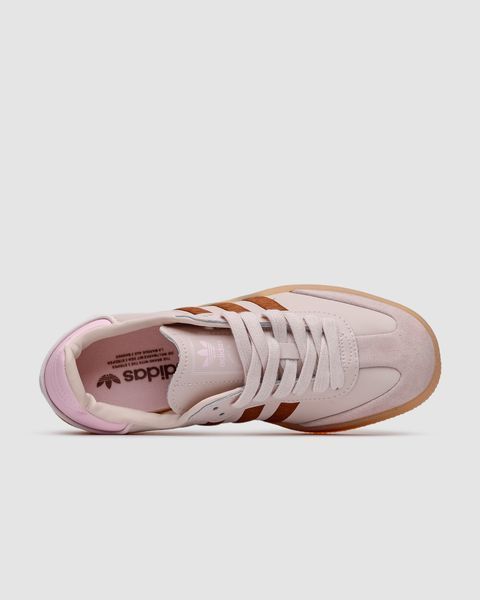 Кеди Adidas Samba XLG Pink Black Platform 16287-37 фото