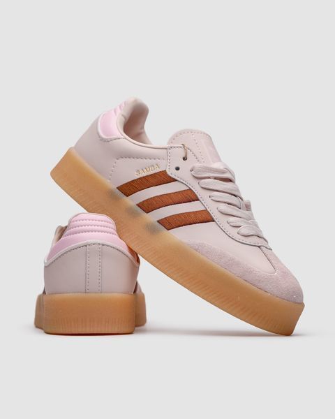 Кеди Adidas Samba XLG Pink Black Platform 16287-37 фото