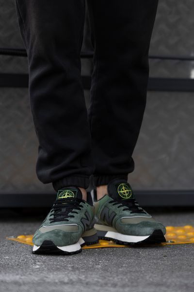 Кросівки New Balance 574 Legacy Stone Island "Dark Green" 18433-40 фото