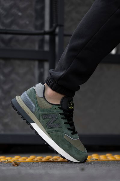 Кросівки New Balance 574 Legacy Stone Island "Dark Green" 18433-40 фото