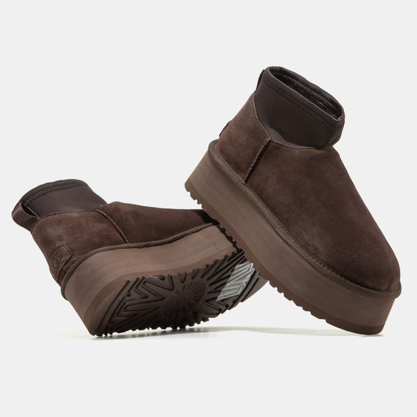 Уггі UGG Dipper Boots Brown 22895-36 фото