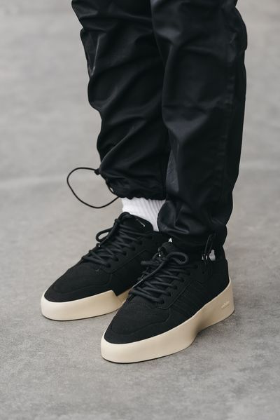 Кросівки Adidas Forum Low 86 x Essential Fear of God Core Black 14161-42 фото