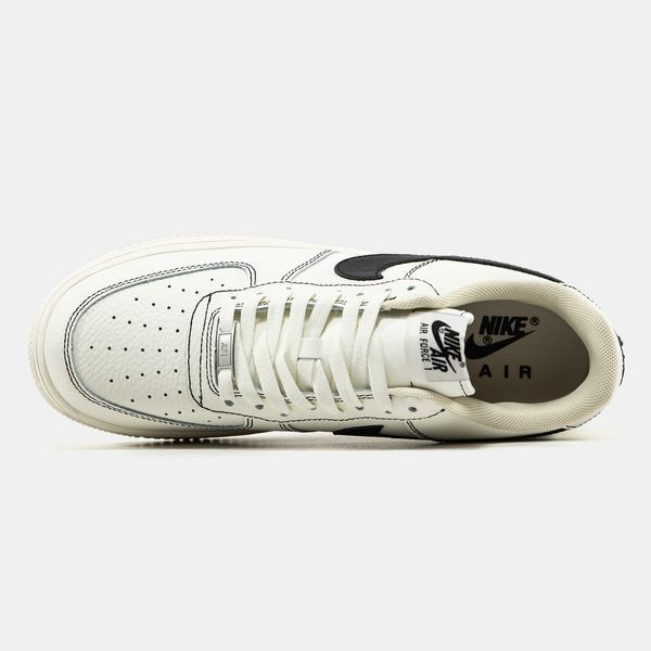 Кросівки Nike Air Force 1 Cream Black 22242-41 фото