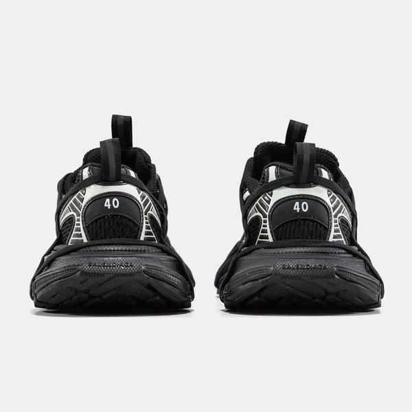 Кросівки Balenciaga 3XL Extreme Lace Black Silver 21553-36 фото