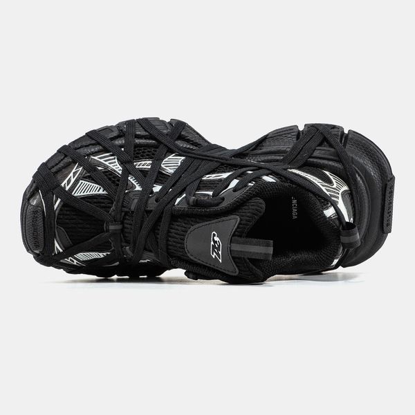 Кросівки Balenciaga 3XL Extreme Lace Black Silver 21553-36 фото