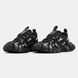 Кросівки Balenciaga 3XL Extreme Lace Black Silver 21553-36 фото 3