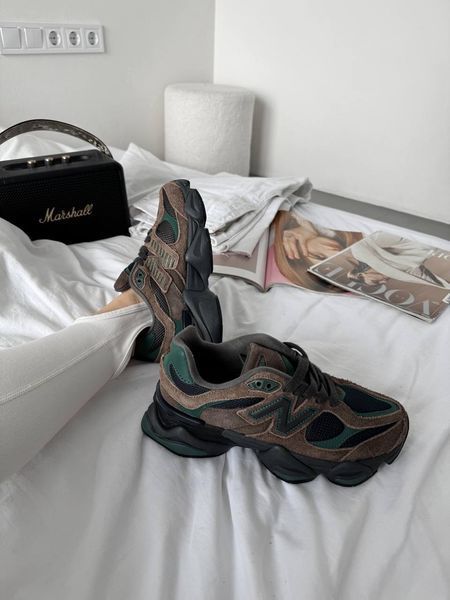Кросівки New Balance 9060 Beef and Broccol Brown Black 11838-36 фото