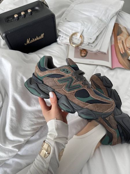Кросівки New Balance 9060 Beef and Broccol Brown Black 11838-36 фото