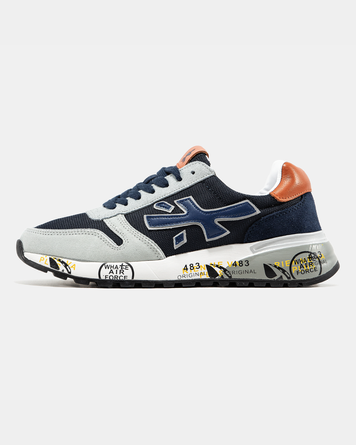 Кросівки Premiata Mick Blue Grey Orange 21011-40 фото