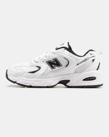 Кросівки New Balance 530 White Black Premium 11518-36 фото