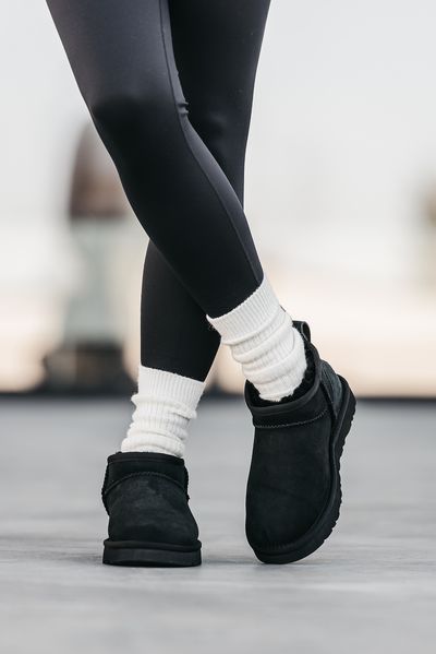 Уггі UGG Ultra Mini Black 05070-36 фото