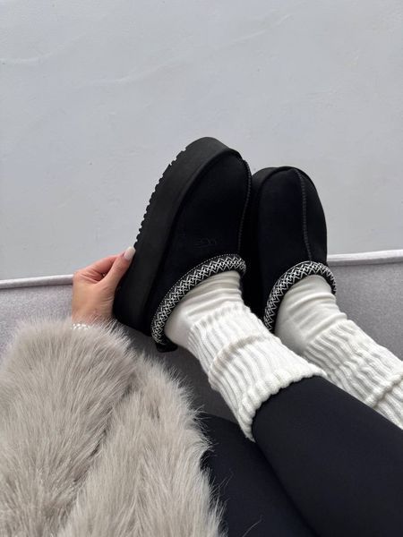 Уггі Ugg Tasman Platform Black 13330-39 фото