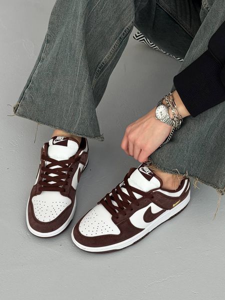 Кросівки NIke SB Dunk Low Sail Red Sepia-Metallic Gold 23970-36 фото