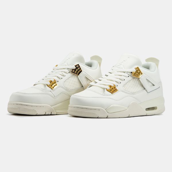 Кросівки Nike Air Jordan 4 Retro "Metallic Gold" 17845-37 фото