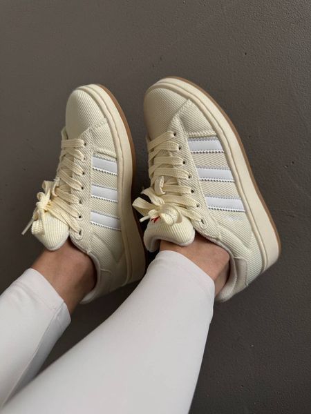 Кросівки Adidas Campus Beige White 17402-36 фото