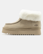 Уггі UGG Funkette Beige Platform 23212-36 фото 1