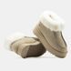 Уггі UGG Funkette Beige Platform 23212-36 фото 4