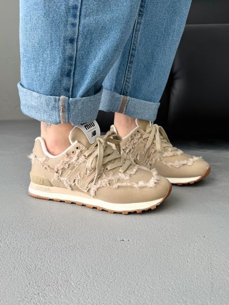 Кросівки New Balance 574 x MIU MIU BEIGE 19417-40 фото