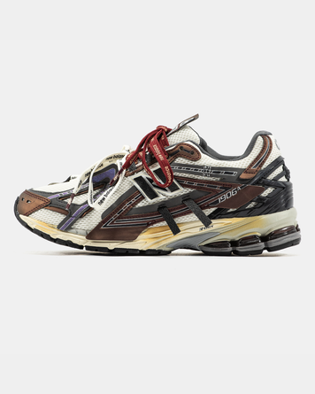Кросівки New Balance 1906A Grey Burgundy Extreme Laces 24096-36 фото