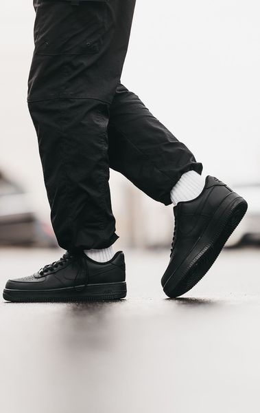 Кросівки Nike Air Force 1 Black 00828-36 фото