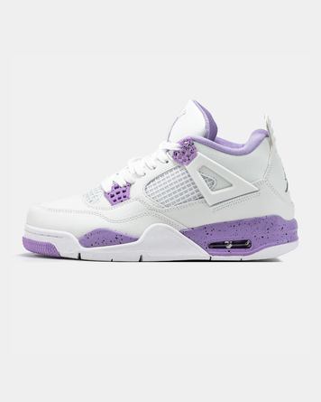 Кросівки Nike Air Jordan 4 White Purple 19607-36 фото
