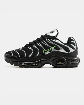 Кросівки Nike Air Max Plus TN Black Silver Green 09118-40 фото