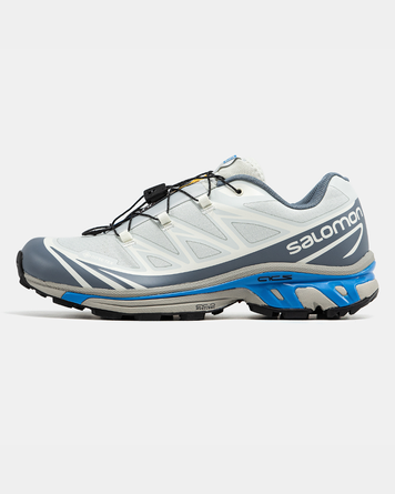 Кросівки Salomon XT- 6 Soft Ground Gore-Tex White Grey Blue 20676-40 фото