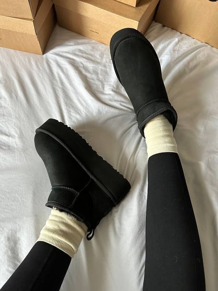 Уггі UGG Ultra Mini Platform Black 10240-36 фото