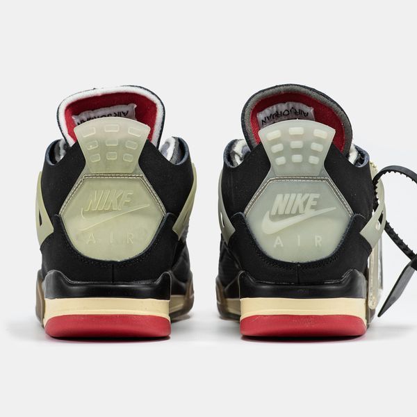 Кросівки Jordan Retro 4 Black Red Grey 07125-40 фото