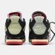 Кросівки Jordan Retro 4 Black Red Grey 07125-40 фото 6