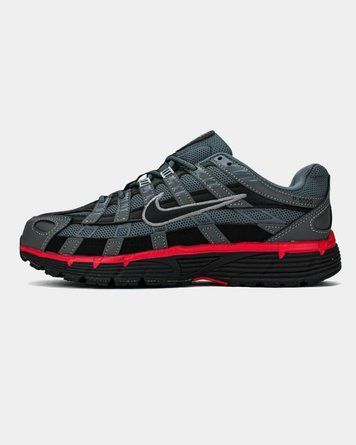 Кросівки Nike P-6000 Grey Black Red 24345-41 фото