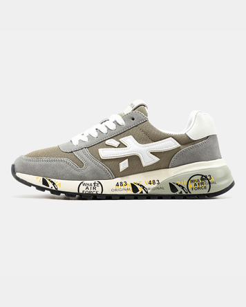 Кросівки Premiata Mick Beige Grey White 21012-40 фото