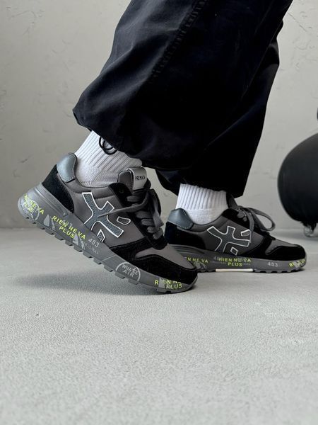 Кросівки Premiata Mick Grey Black 14507-40 фото