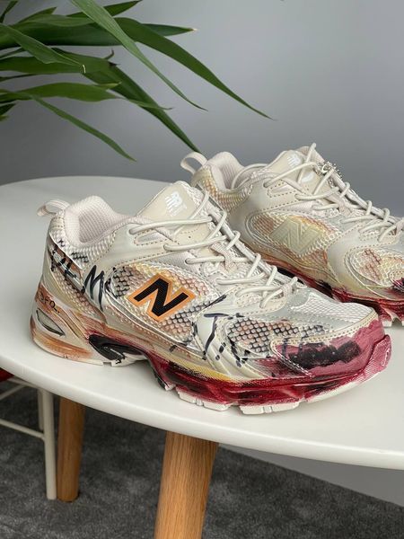 Кросівки New Balance 530 Custom Beige Red 22147-36 фото