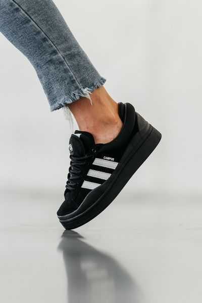 Кросівки Adidas Campus x Bad Bunny Black 12765-36 фото