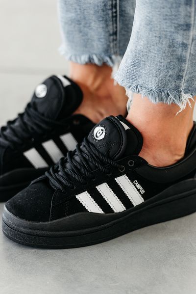 Кросівки Adidas Campus x Bad Bunny Black 12765-36 фото