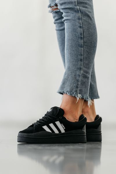 Кросівки Adidas Campus x Bad Bunny Black 12765-36 фото