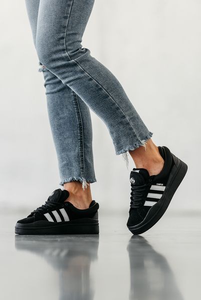 Кросівки Adidas Campus x Bad Bunny Black 12765-36 фото