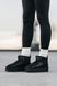 Уггі UGG Ultra Mini Black Platform Leather 10037-36 фото 7