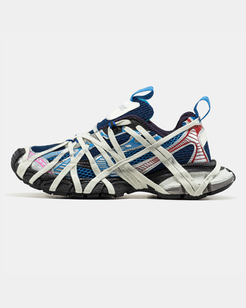 Кросівки Balenciaga 3XL Extreme Lace Black Blue Red 18835-38 фото