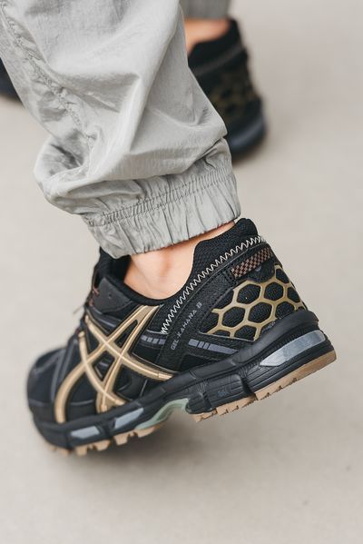 Кросівки Asics Gel-kahana 8 Retro Wear-Resistant Trail Black Brown 14941-40 фото